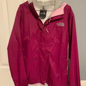 Like new north face rain coat